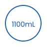 1100ML nedbrytbar engångsskål för förpackningspapper icon