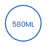 580ML engångs biologiskt nedbrytbar papperssoppskål icon