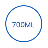 700ML engångsnedbrytbar förpackningspappersskål icon